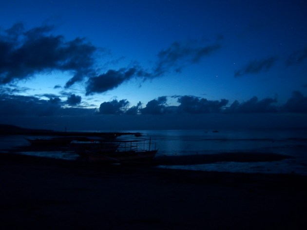 morning at the beach