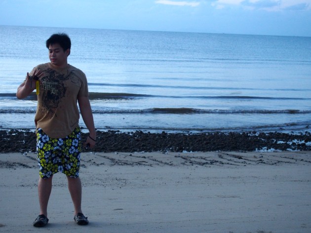 morning at the beach