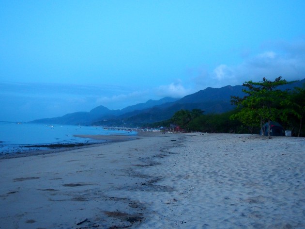 morning at the beach