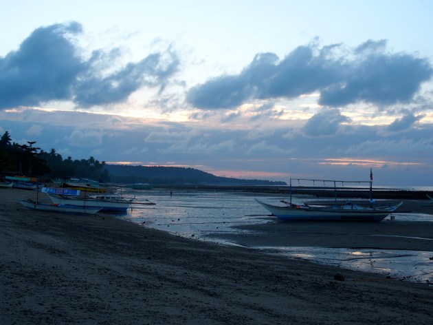 morning at the beach
