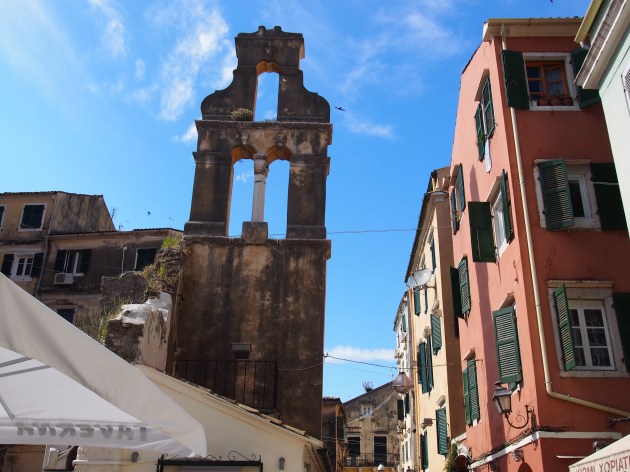 Corfu town
