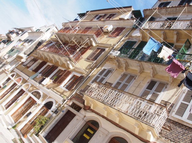 Corfu town